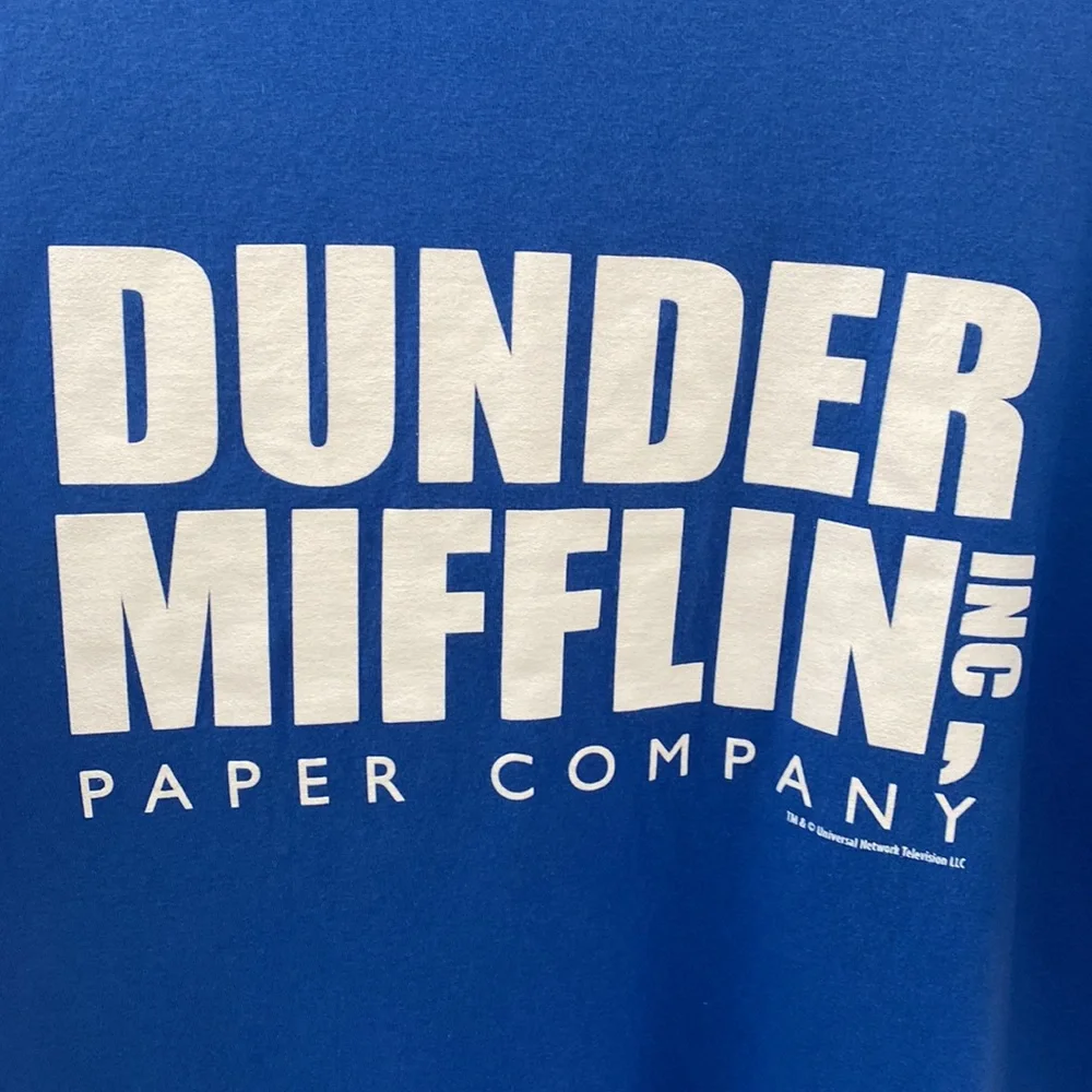 Dunder Mifflin The Office Men’s XXL Tee Shirt - Picture 3 of 6